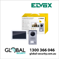Elvox WiFi Capable - 2 Wire - Family video Door Entry Kit, Wi-Fi + 7in Screen